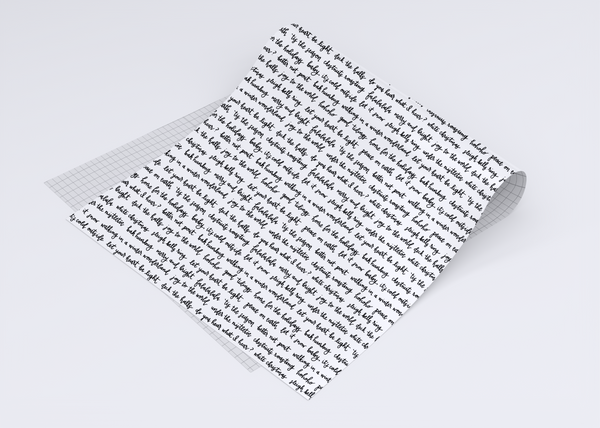 Christmas Clichés - Black Wrapping Paper