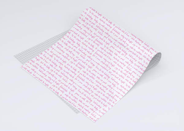 Christmas Clichés - Pink Wrapping Paper