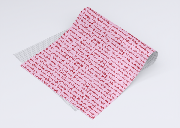 Christmas Clichés - Red + Pink Wrapping Paper