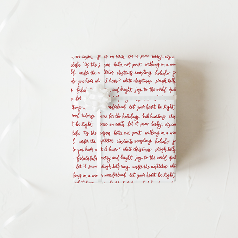 Christmas Clichés - Red Wrapping Paper