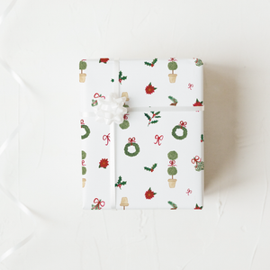 Christmas Cuttings Wrapping Paper