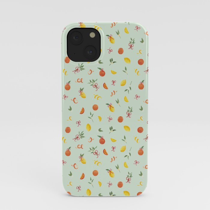 Merry Citrus - Green Phone Case