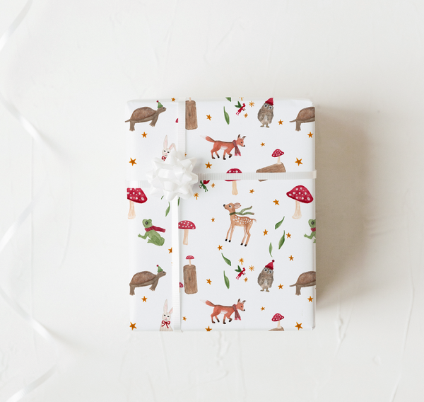 Winter Woodlands Wrapping Paper