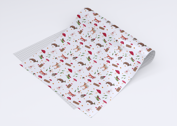 Winter Woodlands Wrapping Paper